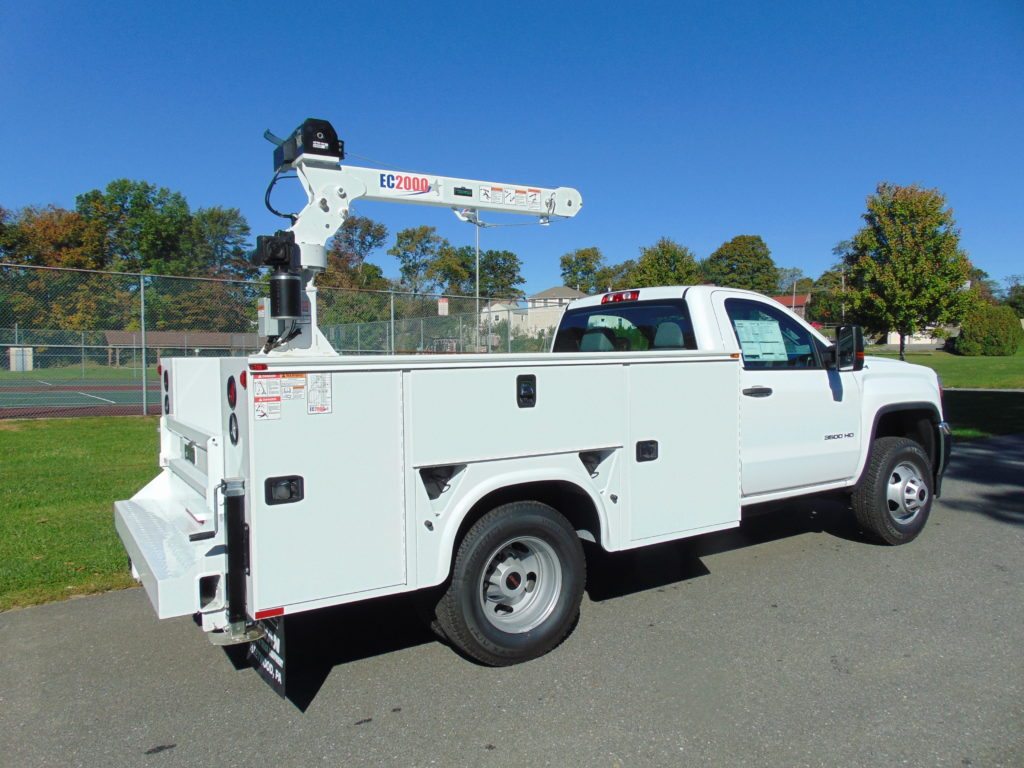Stellar Crane white truck