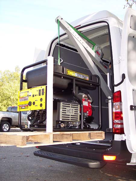 van solutions spitzlift crane